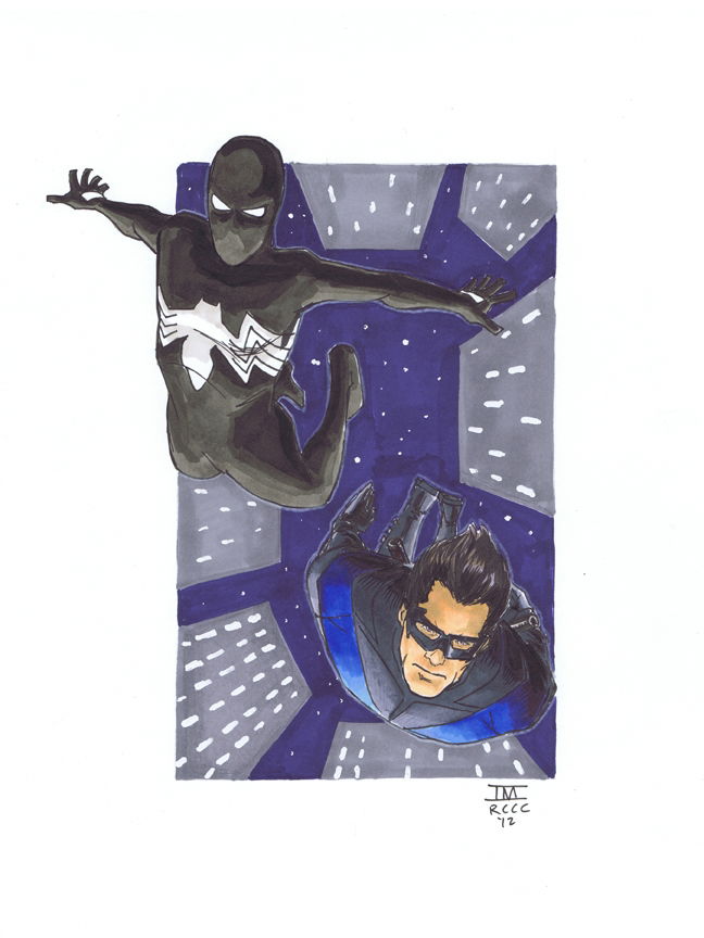 Spider Wing Spider Man Nightwing By Ibrahim Moustafa In Jerry